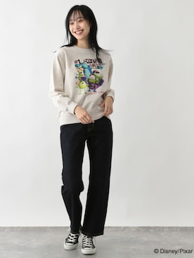 「FOUND GOOD（ファウンドグッド）のアイテム」を使った、FOUND GOODさん（レディース・167cm）の春コーディネート