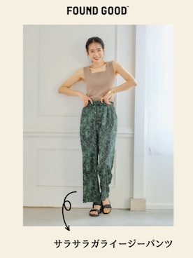 FOUND GOODさん（レディース・165cm）の夏コーディネート