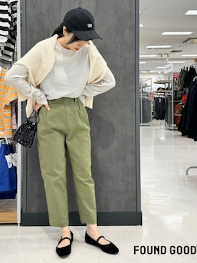 FOUND GOODさん（レディース・159cm）の秋コーディネート