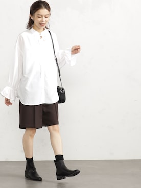 FOUND GOODさん（レディース・161cm）の秋コーディネート