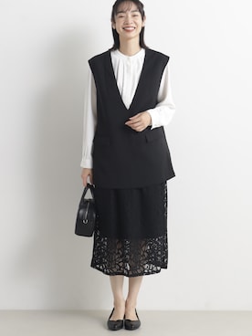 「FOUND GOOD（ファウンドグッド）のアイテム（バッグ）」を使った、FOUND GOODさん（レディース・165cm）の春コーディネート