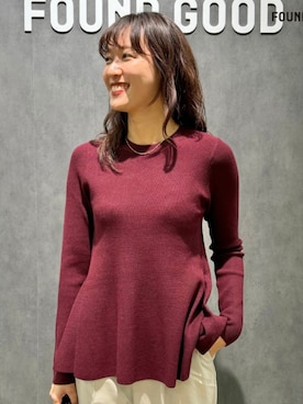 FOUND GOODさん（レディース・164cm）の秋コーディネート