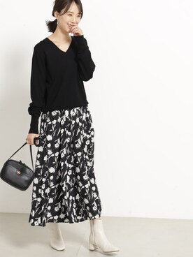 「FOUND GOOD（ファウンドグッド）のアイテム（バッグ）」を使った、FOUND GOODさん（レディース・165cm）の秋コーディネート