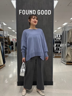 「FOUND GOOD（ファウンドグッド）のアイテム（バッグ）」を使った、FOUND GOODさん（レディース・159cm）の春コーディネート