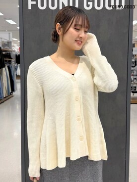 FOUND GOODさん（レディース・159cm）の冬コーディネート