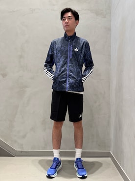 「ランニング」｜YYさん（メンズ・182cm）の秋コーディネート
