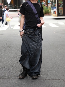 「a2o（エーツーオー）のアイテム」を使った、ao2saiiさん（メンズ・169cm）の秋コーディネート