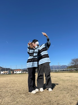 「カップルコーデ」｜fugi028さん（レディース・155cm）の秋コーディネート