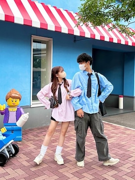 「カップルコーデ」｜fugi028さん（レディース・155cm）の秋コーディネート