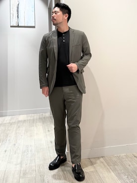 「ABAHOUSE GRAY（アバハウスグレイ）のアイテム」を使った、aoさん（メンズ・175cm）の夏コーディネート