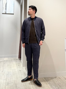 「DESIGNWORKS（デザインワークス）のアイテム」を使った、aoさん（メンズ・175cm）の春コーディネート