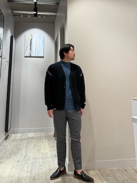 「ABAHOUSE GRAY（アバハウスグレイ）のアイテム」を使った、aoさん（メンズ・175cm）の冬コーディネート