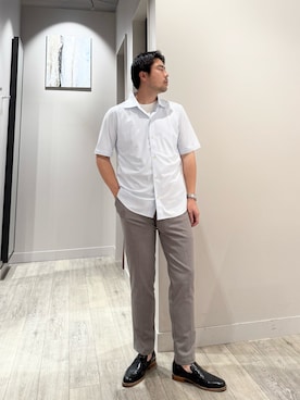「アイテム（フォーマルスーツ/小物）」を使った、aoさん（メンズ・175cm）の夏コーディネート