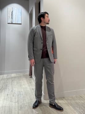 「outfit」｜「アイテム（セットアップ）」を使った、aoさん（メンズ・175cm）の冬コーディネート