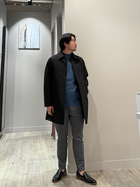 「ABAHOUSE GRAY（アバハウスグレイ）のアイテム」を使った、aoさん（メンズ・175cm）の冬コーディネート