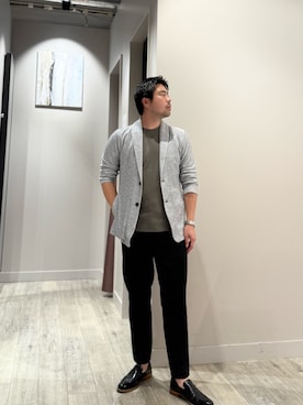 「DESIGNWORKS（デザインワークス）のアイテム」を使った、aoさん（メンズ・175cm）の夏コーディネート
