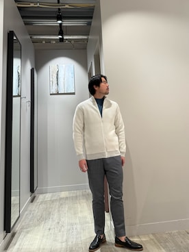 「ABAHOUSE GRAY（アバハウスグレイ）のアイテム」を使った、aoさん（メンズ・175cm）の冬コーディネート