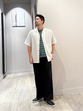 「ABAHOUSE GRAY（アバハウスグレイ）のアイテム」を使った、aoさん（メンズ・175cm）の夏コーディネート