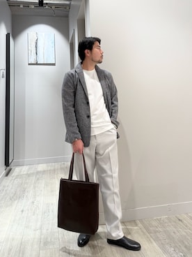 「ABAHOUSE GRAY（アバハウスグレイ）のアイテム（ブルゾン）」を使った、aoさん（メンズ・175cm）の秋コーディネート