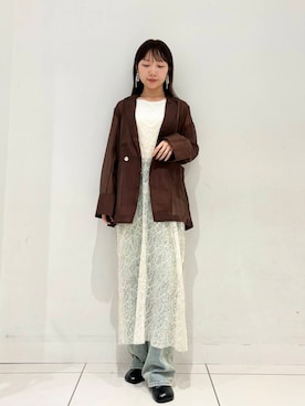 「SENSE OF PLACE by URBAN RESEARCH（センスオブプレイスバイアーバンリサーチ）のアイテム」を使った、akaneさん（レディース・160cm）の夏コーディネート