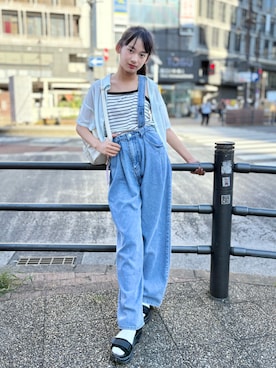 「アイテム（その他トップス）」を使った、ayameさん（キッズ・150cm）の夏コーディネート