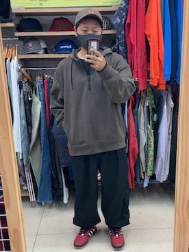 「寅一（トライチ）のアイテム」を使った、TSUYOSHIさん（メンズ・163cm）の秋コーディネート