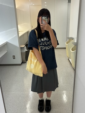 「FEKETE（フェケテ）のアイテム」を使った、fumiさん（レディース・161cm）の夏コーディネート