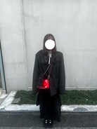 FEKETE（フェケテ）の「NO COLLAR WOOL SHAGGY JACKET / ノー