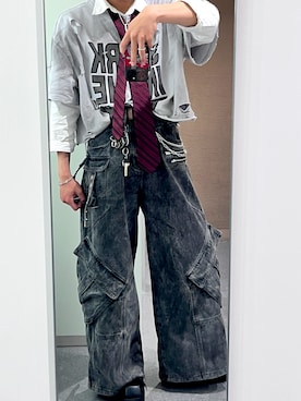 「アイテム（フォーマルスーツ/小物）」を使った、yuukiさん（メンズ・177cm・10代）の秋コーディネート