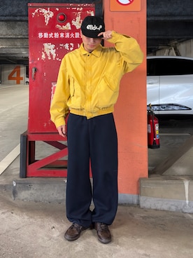 「JOURNAL STANDARD relume（ジャーナルスタンダード　レリューム）のアイテム」を使った、Shimoさん（メンズ・169cm）の春コーディネート