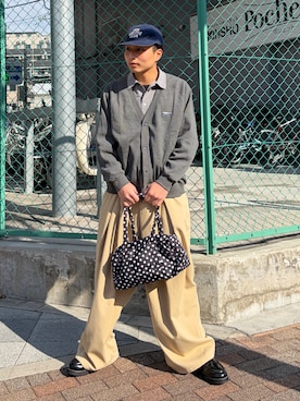 Shimoさん（メンズ・169cm）の春コーディネート