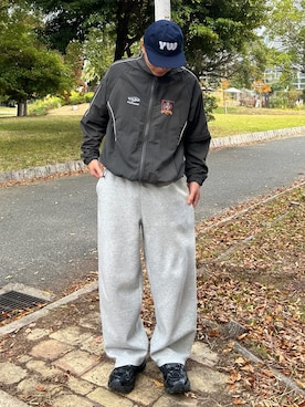 「メンズファッション」｜Shimoさん（メンズ・169cm）の冬コーディネート