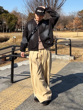 Shimoさん(メンズ・169cm)の冬コーディネート