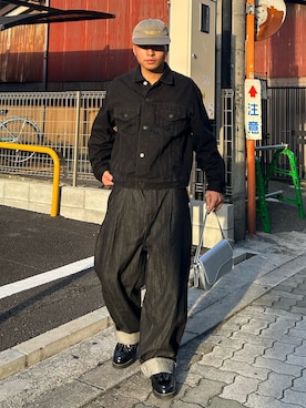 Shimoさん（メンズ・169cm）の秋コーディネート