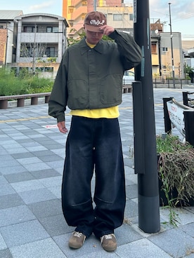 「アイテム（テーラードジャケット）」を使った、Shimoさん（メンズ・169cm・20代）の秋コーディネート