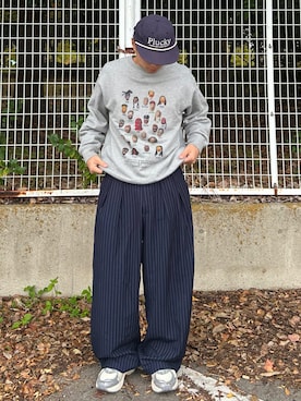 Shimoさん（メンズ・169cm）の冬コーディネート