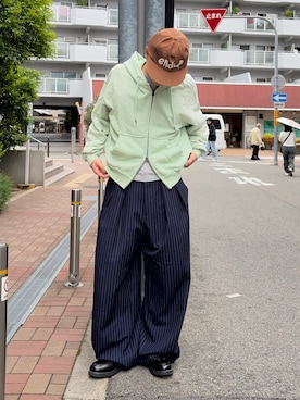Shimoさん（メンズ・169cm）の夏コーディネート