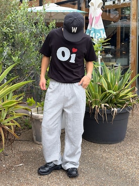 「MERRELL（メレル）のアイテム」を使った、Shimoさん（メンズ・169cm）の夏コーディネート