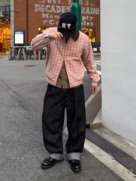 Shimoさん（メンズ・169cm）の春コーディネート