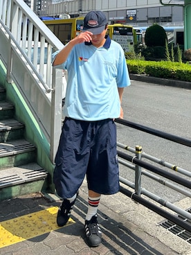 「スニーカーコーデ」｜Shimoさん（メンズ・169cm・20代）の夏コーディネート