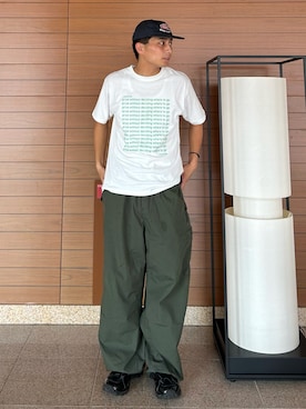 「Java（ジャバ）のアイテム（パンツ）」を使った、Shimoさん（メンズ・169cm）の秋コーディネート