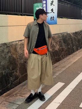 Shimoさん（メンズ・169cm）の夏コーディネート