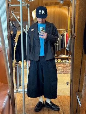 「JOURNAL STANDARD（ジャーナルスタンダード）のアイテム」を使った、Shimoさん（メンズ・169cm）の夏コーディネート