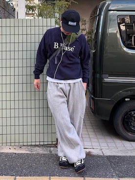 「VANS(バンズ)のアイテム」を使った、Shimoさん(メンズ・169cm)の冬コーディネート