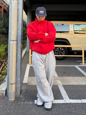 「SUBU(スブ)のアイテム」を使った、Shimoさん(メンズ・169cm)の冬コーディネート