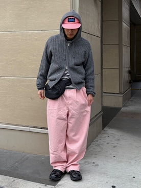 Shimoさん(メンズ・169cm)の春コーディネート