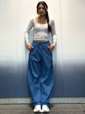 「ジム・トレーニング」｜OKさん（レディース・155cm）の春コーディネート