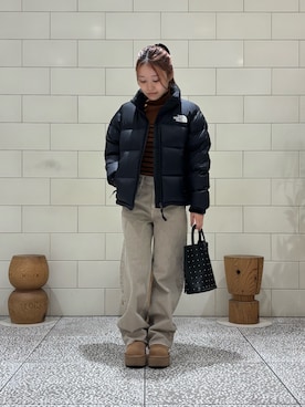 「アイテム（トートバッグ）」を使った、COCOAさん（レディース・155cm・20代）の秋コーディネート