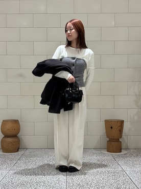 「アイテム（その他アウター）」を使った、COCOAさん（レディース・155cm・20代）の秋コーディネート