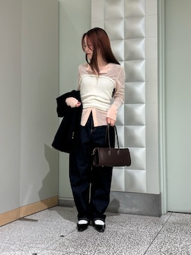 COCOAさん（レディース・155cm）の冬コーディネート